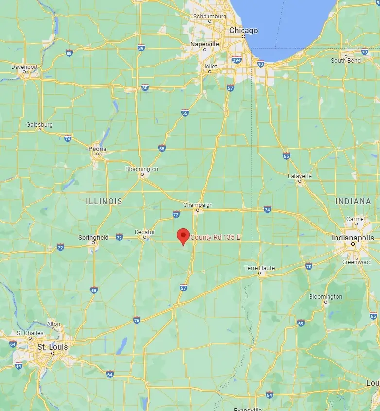 map of french bulldog breeder in illinois